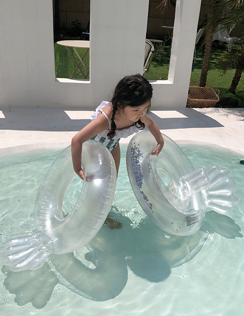 Sequin Shell Mermaid Swim Ring