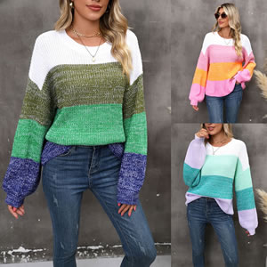 Suéter Tipo Jersey Con Bloques De Color Y Panel Acrílico
