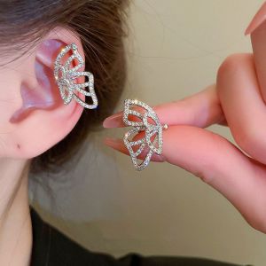 Ear Cuff Mariposa Cobre Diamante