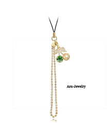 Plus Size green Champagne
Champagne Cherry Design Alloy Mobile phone products