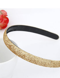 Monogramme Gold Color Blink Abrazine Design Plastic Hair band hair hoop