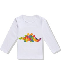 Dinosaur 3d Camiseta Infantil Impresa