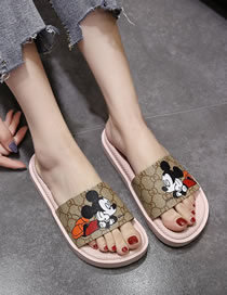 Sandalias Y Zapatillas Con Estampado De Mickey