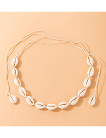 Fashion 1# Metal Shell Single Layer Necklace