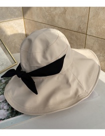 Sombrero De Pescador Fino Con Lazo De Sombrilla De Borde Grande