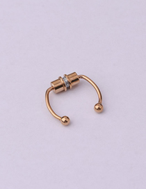 Fashion 5# Magnetic Non-perforated Piercing Nose Ring