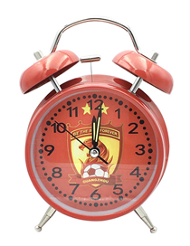 Reloj Despertador Con Logotipo Del Equipo De Fútbol De 4 Pulgadas (cargado)