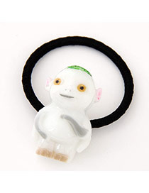 Lovely White Cartoon Animal Shape Simple Design Rubber Band Hair band hair hoop